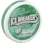 ICE BREAKERS Spearmint Sugar Free Breath Mints Tins, 1.5 oz (8 Count)