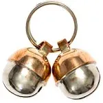 Beau's Bells 2 Extra Loud Cat & Dog Bells | Pet Tracker | Save Birds & Wildlife | Luxury Handmade Copper Small