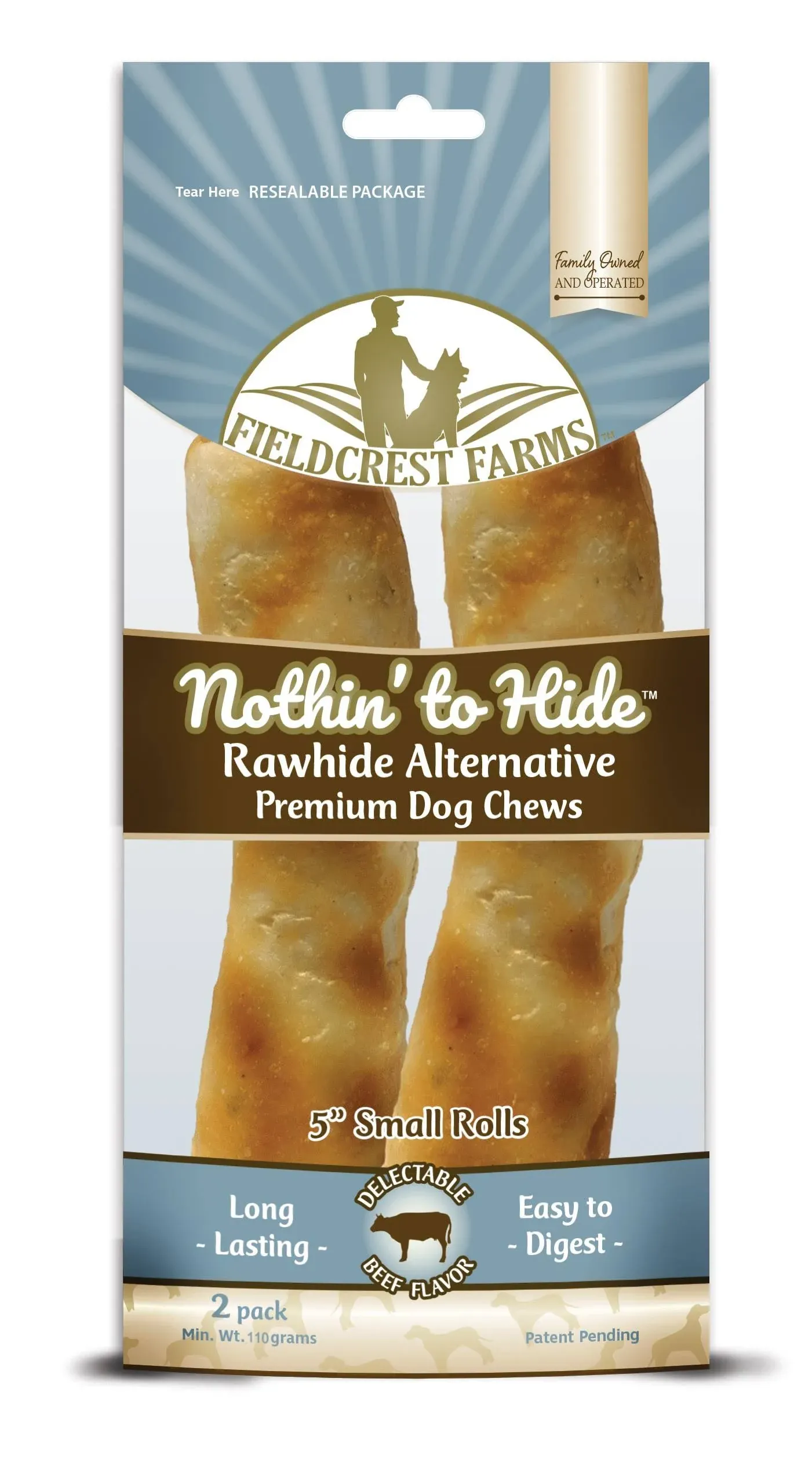 Nothin&#039; To Hide Rawhide Alternative Small Roll