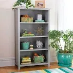 Guidecraft Taiga 4-Shelf Bookcase 54" - Gray