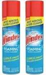 Windex Glass Cleaner, Foaming - 19.7 oz