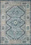 Loloi II Skye SKY-03 Denim Natural Rug - 7 ft 6 in x 9 ft 6 in