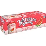 Waterloo Sparkling Water, Watermelon - 12 pack, 12 fl oz cans