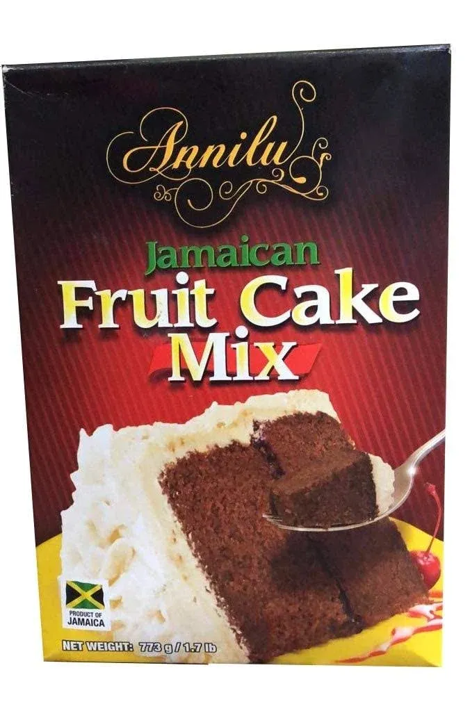 Annilu Jamaican Fruit Cake Mix - 1.7 lb