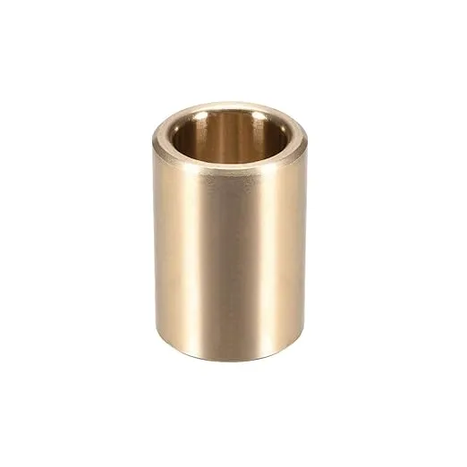 Uxcell Bearing Sleeve Length Self-Lubricating Sintered Bronze Bushing | Harfington, 1/2"x11/16"x1" / 1Pcs