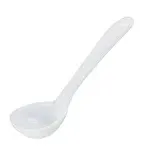 HIC Kitchen Gravy Ladle, Fine White Porcelain, 1-Ounce