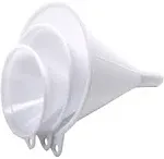 Norpro 3Pc Plastic Funnel