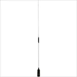 Tram-Browning BR-180-B Amateur Dual Band NMO Antenna 2.4dBd 144MHz–148MHz/5.5dBd 430MHz–450MHz, Black