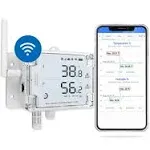 Ubibot GS1-AETH1RS Ethernet Thermometer Hygrometer, WiFi Temperature Humidity...