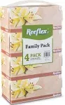 Reeflex Premium Facial Tissues 230 Sheets Per Box, 2-Ply Soft Touch, Gentle and Durable in A Stylish Box - 4 Total Boxes, 970 Sheets Family Pack