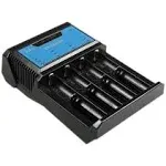 Tenergy T4s 4-Bay Universal Battery Charger Lithium Ion &amp; AA AAA NiMH Battery