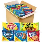 OREO, CHIPS AHOY!, Nutter Butter, SOUR PATCH KIDS &amp; SWEDISH FISH Variety