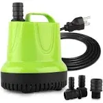 FREESEA 660 GPH 40W Submersible Water Pump for Pond Aquarium Hydroponics Fish Tank Fountain Waterfall