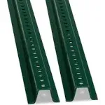  - K-153-8-2 U-Channel Sign Post, Heavy-Duty | 8&#039; 2 lbs Heavy Weight 2-Pack