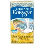 Edensoy Organic Soymilk, Unsweetened - 32 fl oz