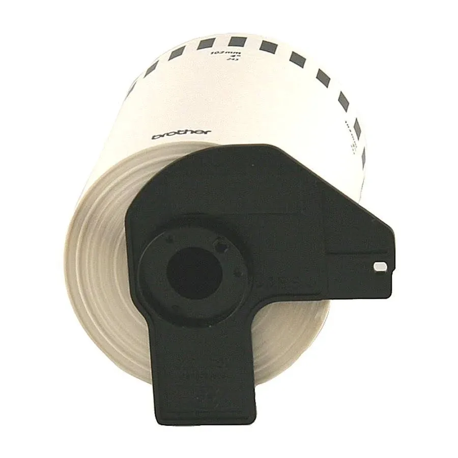 Brother DK1218 1&#034; Round White Paper Labels for QL580N, QL-580N label printers