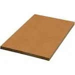 Shipping Cardboard Sheets 20&#034;L x 12&#034;W, 50-Pack | Corrugated Sheets for Packin...