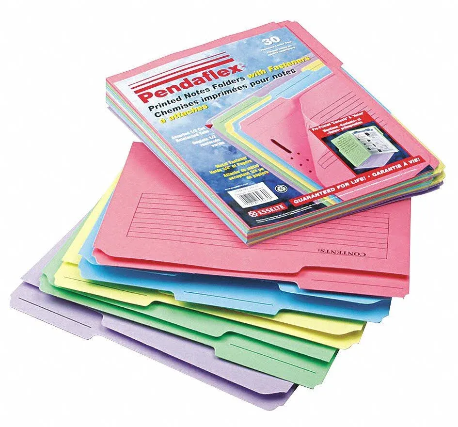 Pendaflex Printed Notes Fastener Folder 45270