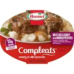 Hormel Compleats Meatloaf & Gravy With Mashed Potatoes