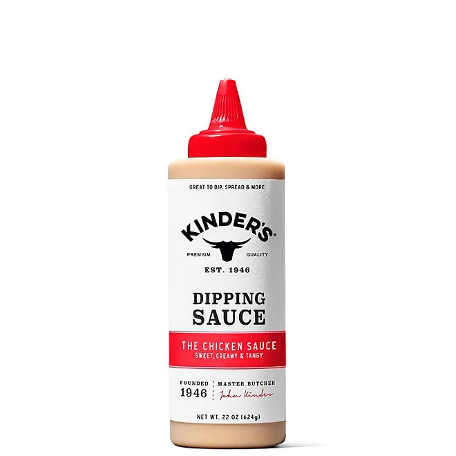 Kinder's Dipping Sauce, The Chicken Sauce, 22 oz.