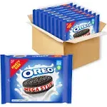 OREO Mega Stuf Chocolate Sandwich Cookies, Party Size, 8 - 1 lb 9.35 oz Packs