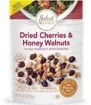 Salad Pizazz ! | Salad Topping | OZ - 12 3.5OZ (3.5) Resealable Bags Dried Cherries & Honey Toasted Walnuts,42 Ounce