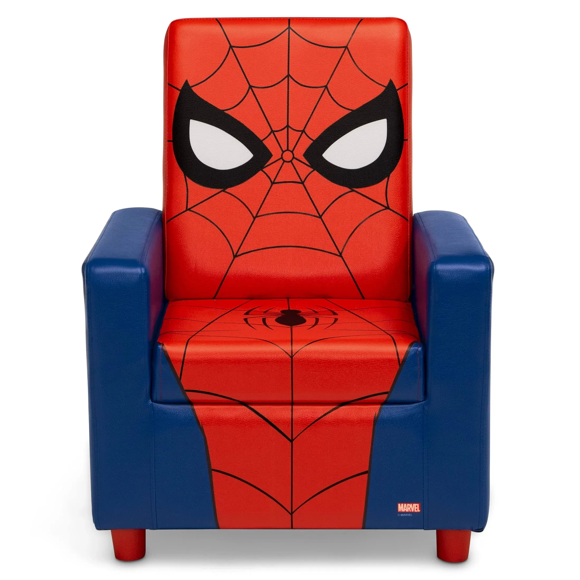 Spider-Man High Back Upholstered Chair by Delta Children