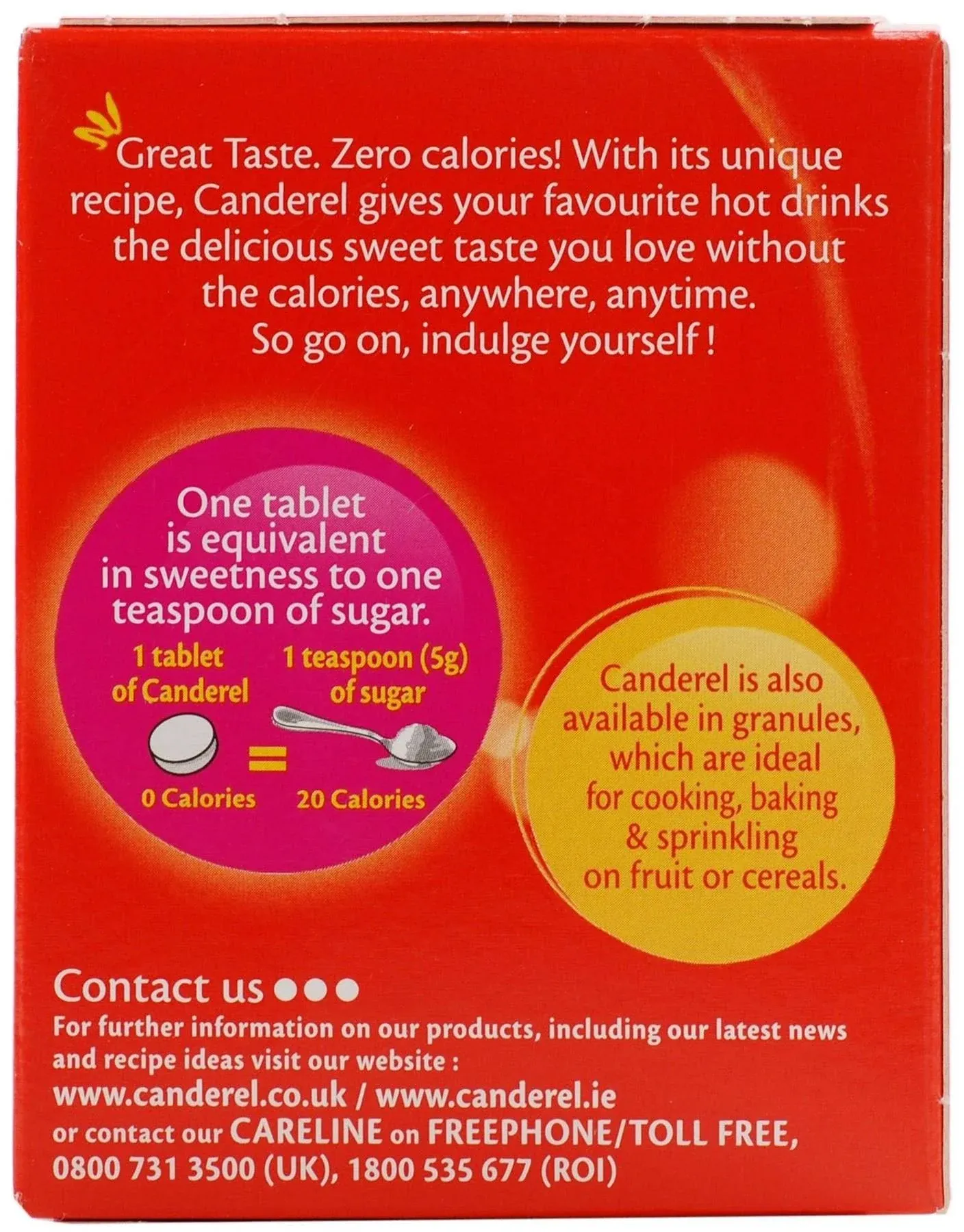 Canderel Tablets Refill Sachets (500)