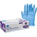 Medpride NitriPride Nitrile-Vinyl Blend Exam Gloves, X-Large 100 - Powder Free, Latex Free & Rubber Free - Single Use Non-Sterile Protective Gloves