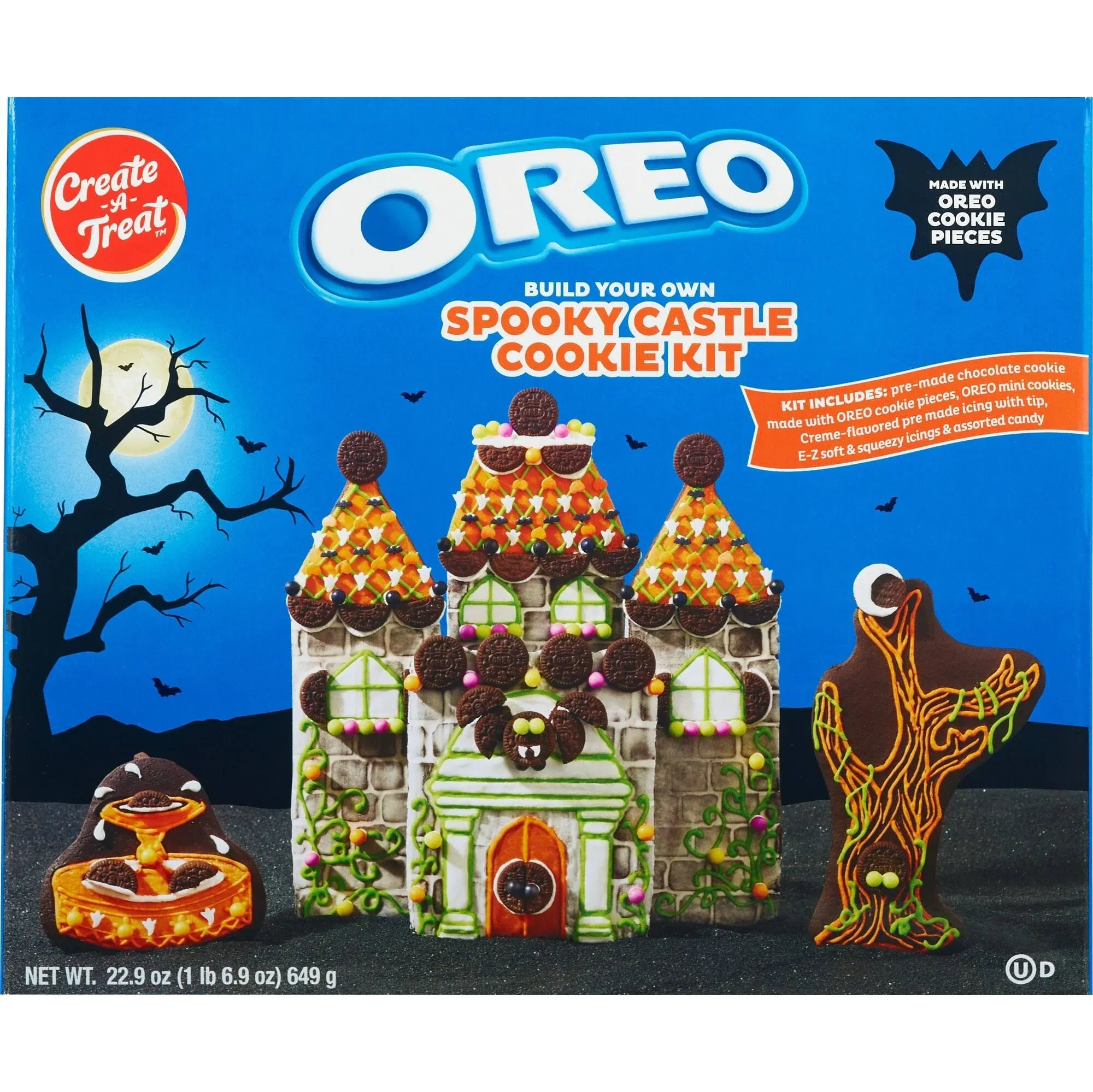 Create A Treat Oreo Spooky Castle Cookie Kit (1.43 lbs)