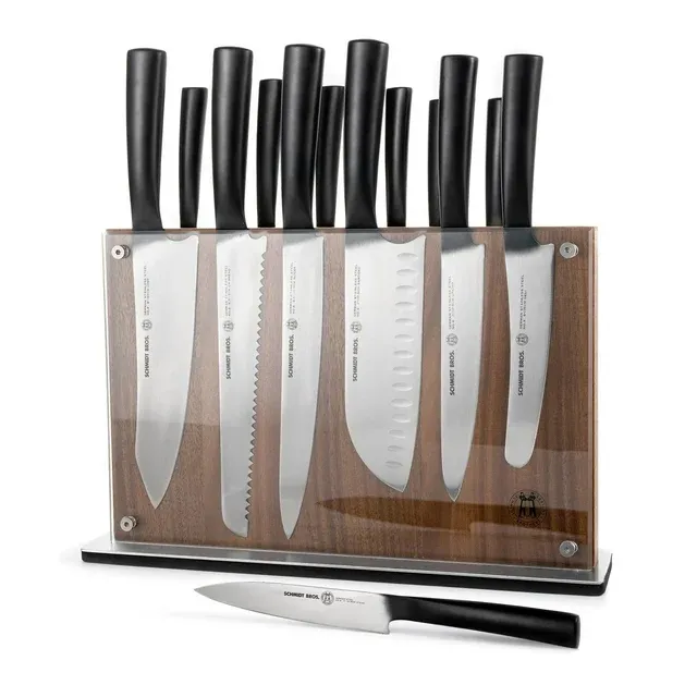 Schmidt Brothers Carbon 6 15-Piece Knife Block Set