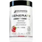 Generate EAA and BCAA Powder: Best Post Workout Recovery Drink and Branched Chain Amino Acids Supplement with Essential Amino Acids, 5g BCAAs, 2g EAAs | BlackBerry Lemonade, 30 Servings