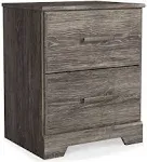 Ralinksi - Gray - Two Drawer Night Stand