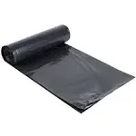 Heritage Linear Low Density Can Liners, 1.50-mil, 45 Gallons, 40&quot; x 46&quot;, Black, Box Of 100