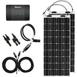 Renogy 200W 12V Flex Bundle with 50A MPPT Dual Battery Charger