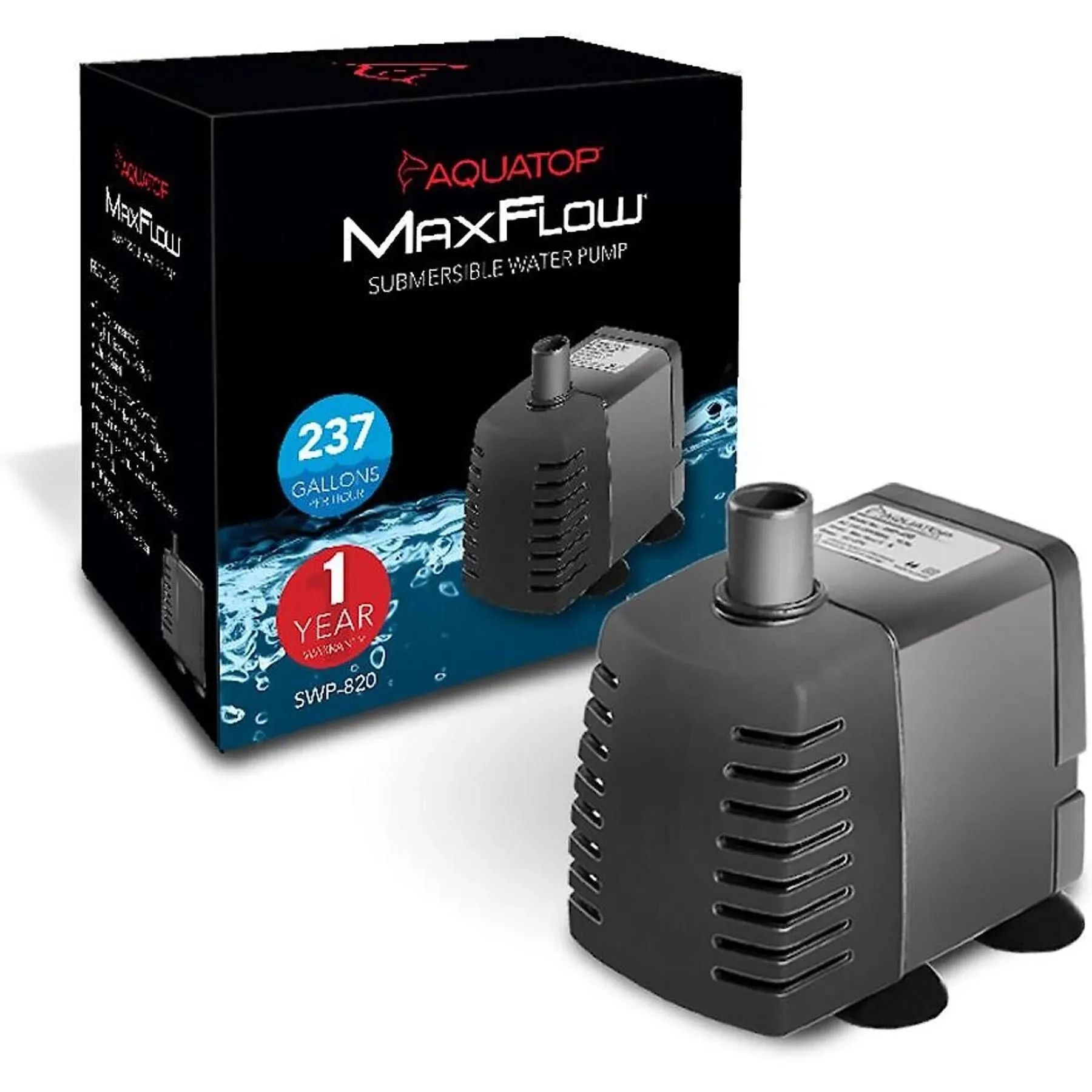 Aquatop MaxFlow Submersible Pump - SWP-820