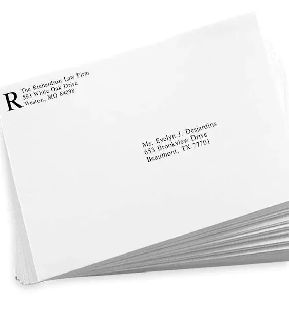 LUXPaper 9 x 12 Booklet Envelopes | Bright White | 24lb. Text | 50 Qty