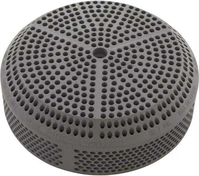 Suction Cover, CMP, 4-7/8", 170GPM, Gray