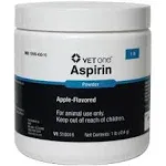 VetOne Aspirin Powder Apple-Flavored 1lb.