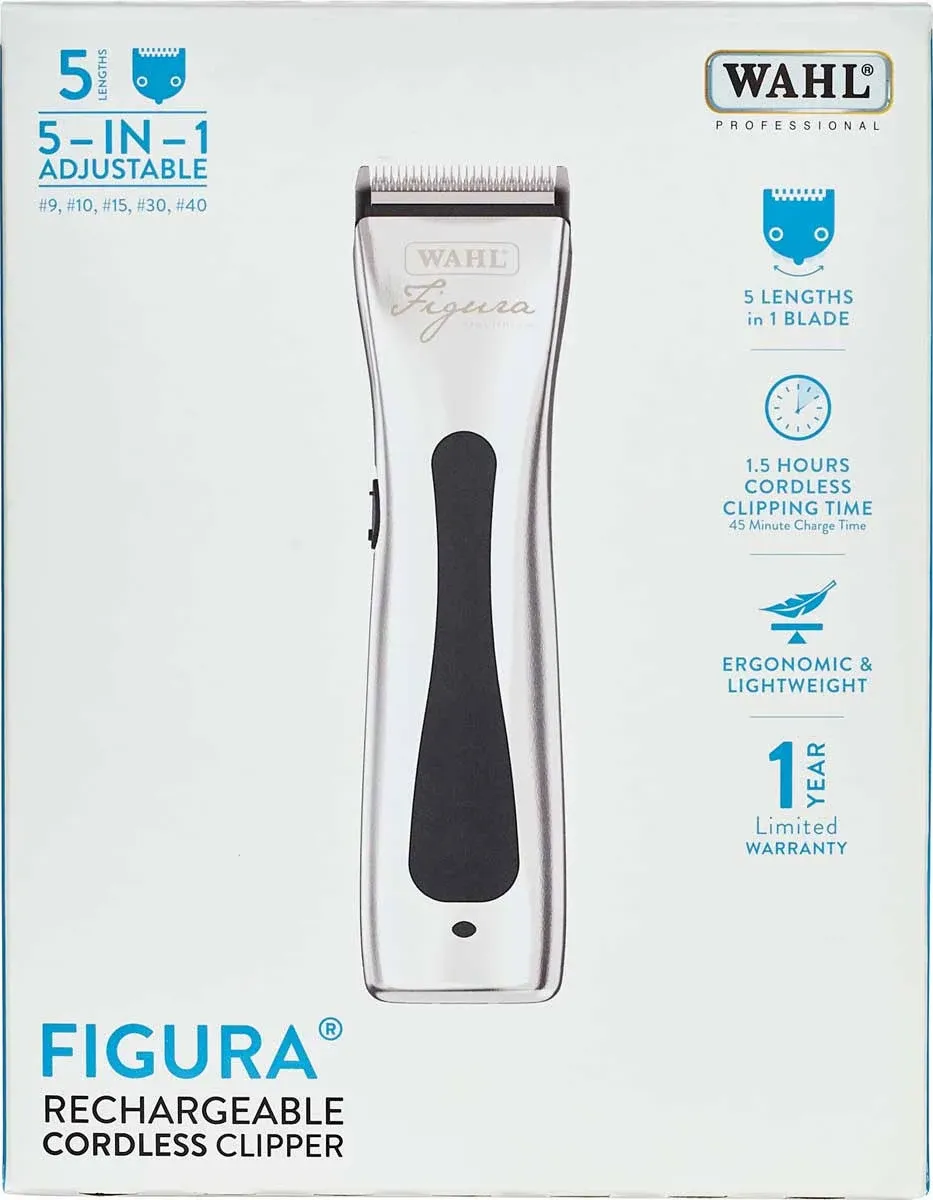 Wahl Figura Lithium Clipper Metallic Red