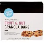 Amazon Brand Happy Belly Fruit & Nut Chewy Trail Mix Granola Bars