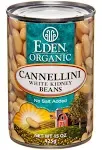 Eden Organic Cannellini White Kidney Beans, 15 Oz