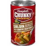 Campbell's Chunky Sirloin Burger with Country Vegetables Soup, 18.8 oz.