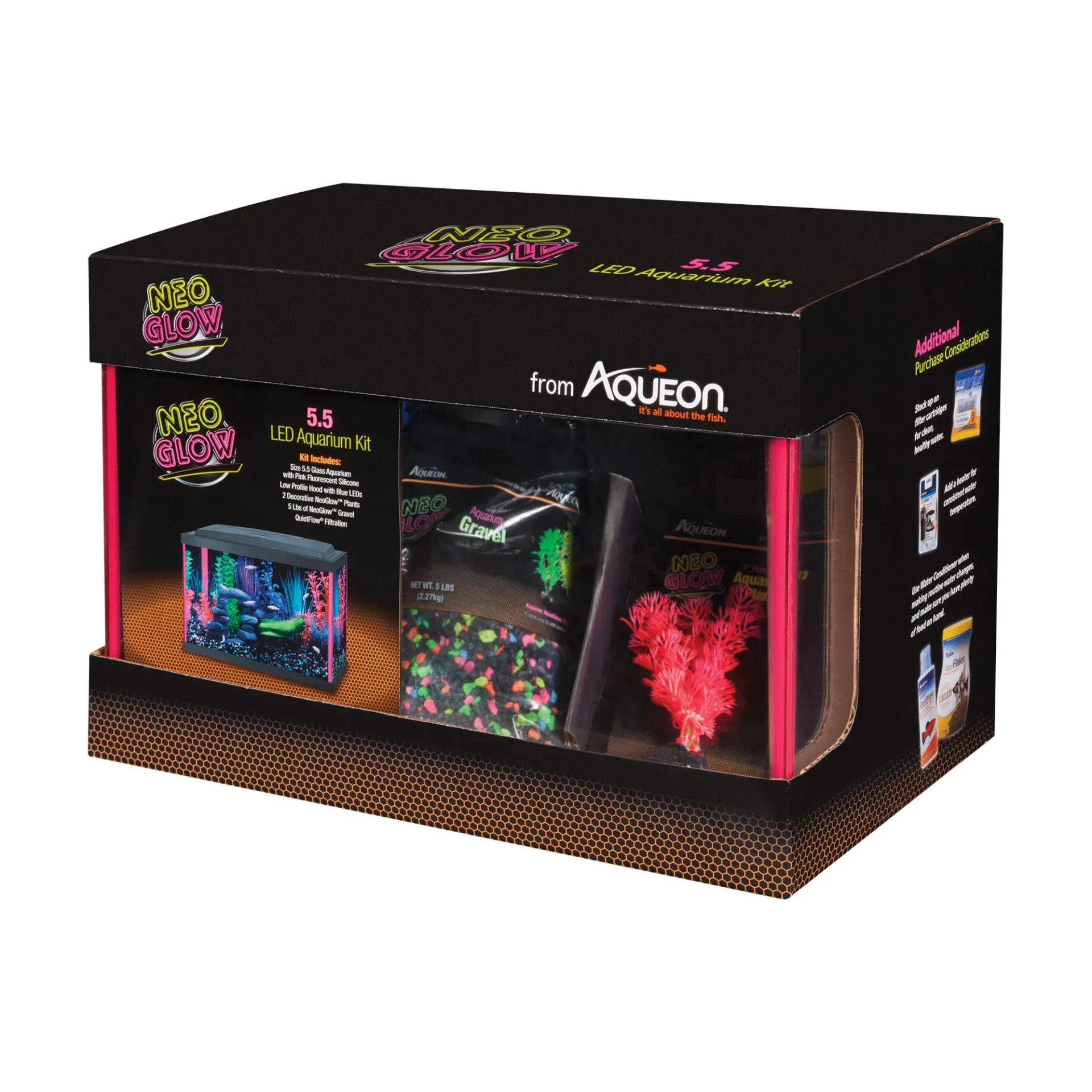 Aqueon NeoGlow LED Aquarium Kit