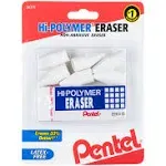 Pentel Hi-Polymer Eraser Combo Pack