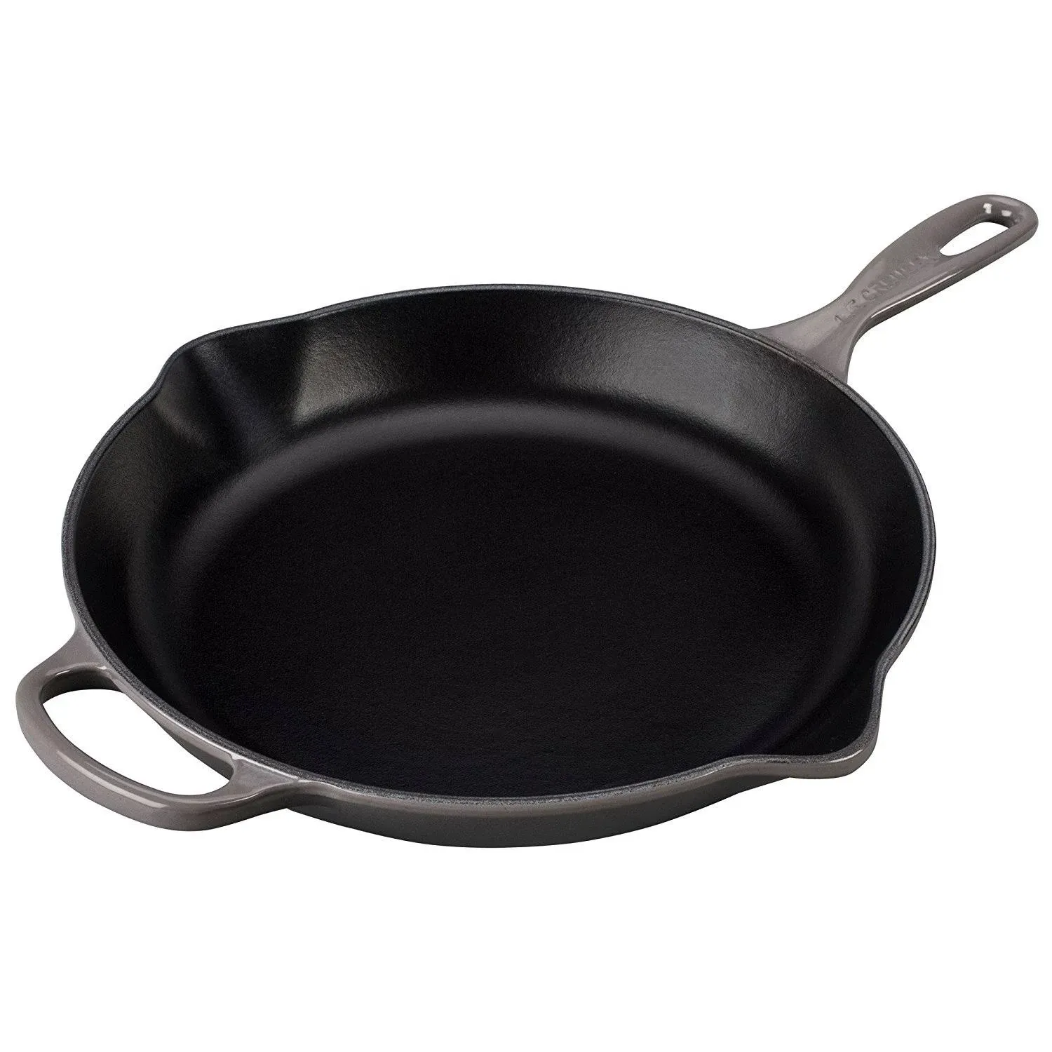 Le Creuset Oyster Signature Cast Iron Skillet 11.75"