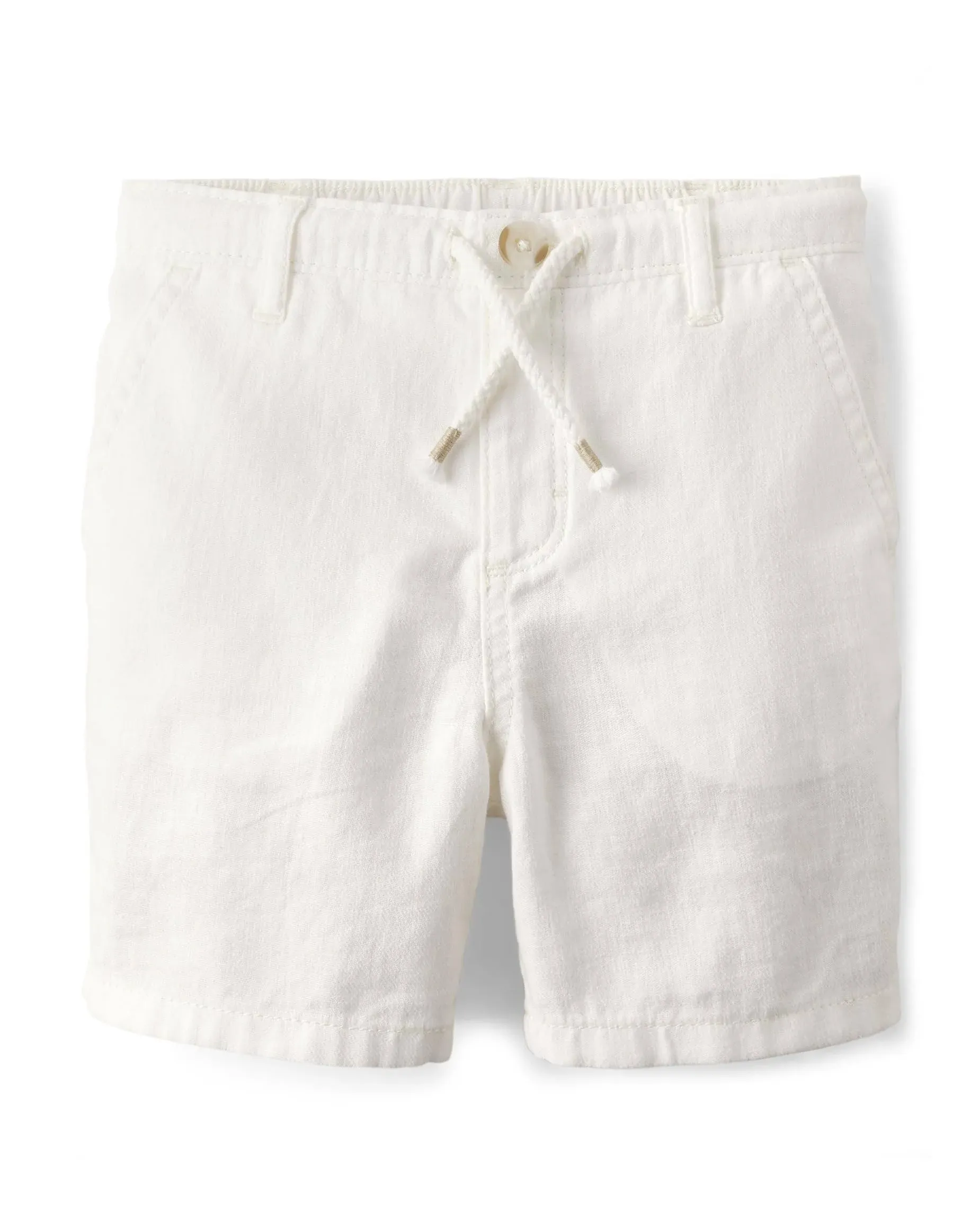 Gymboree Boys' and Toddler Linen Chino Shorts