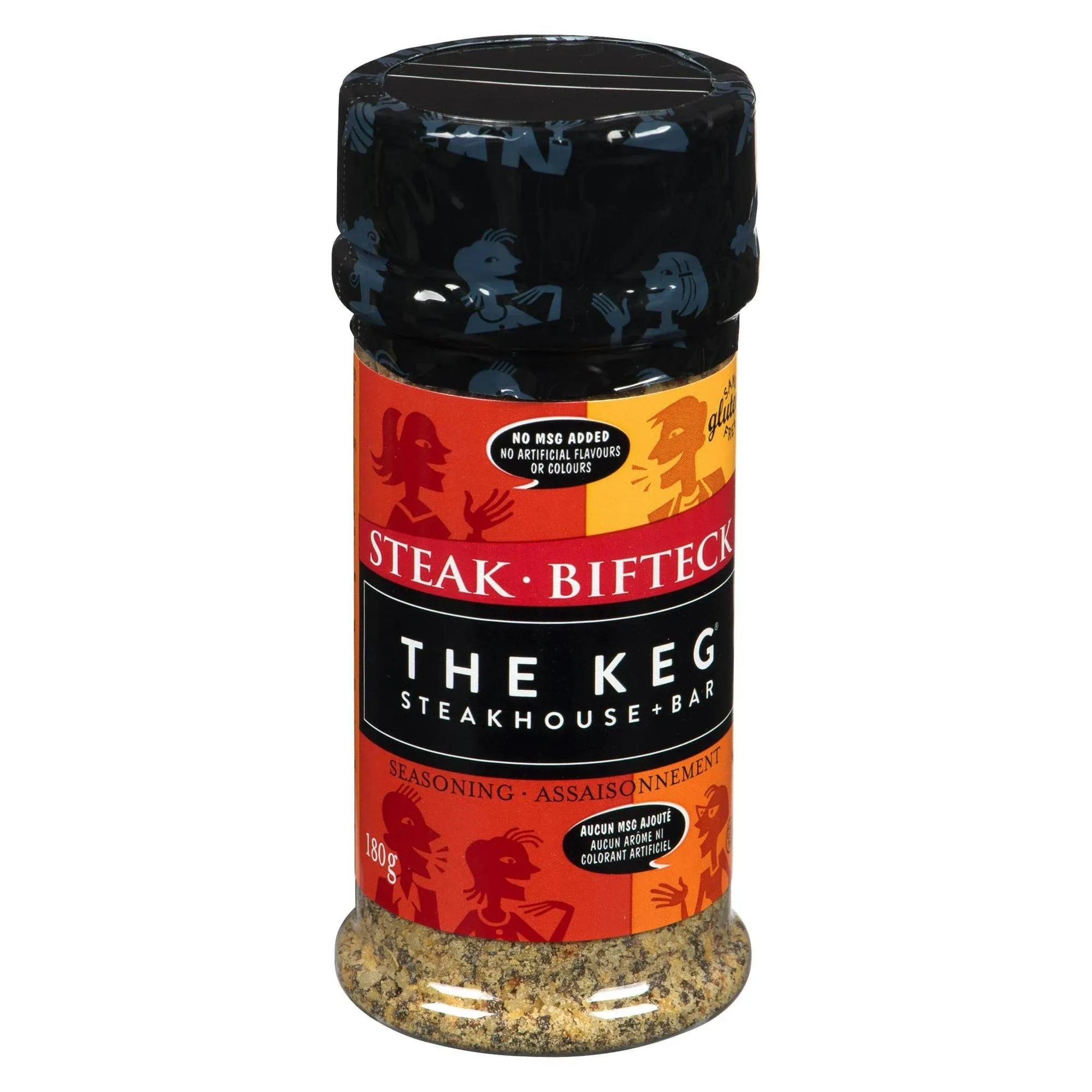 The Keg Steak Seasoning, Gluten Free, NO MSG 180g/6.3oz from Canada 