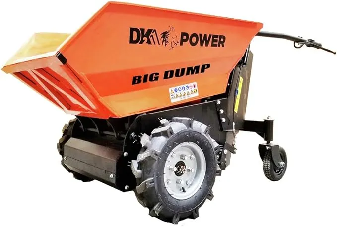 DK2 OPD811 1100 lb 48V Electric Hydraulic Dump Cart