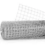 Fencer Wire 10 Gauge Welded Wire Galvanized 4ft x 50ft 2x2 inch Mesh WB10-4X50M22